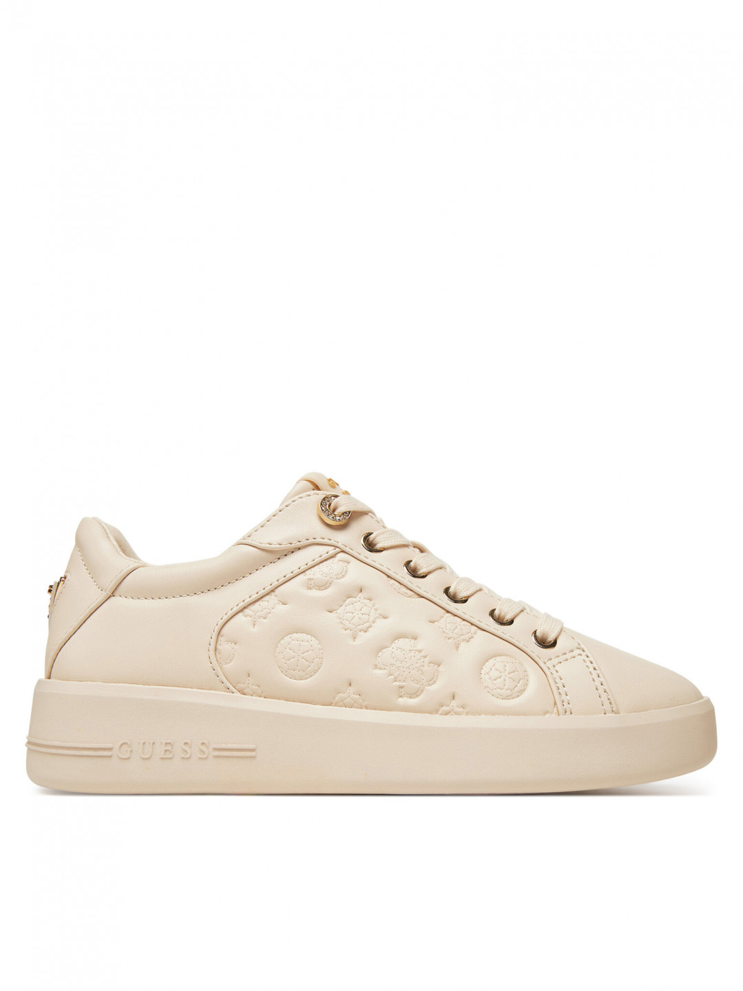 Guess Sneakersy FLJRON FAL12 Béžová